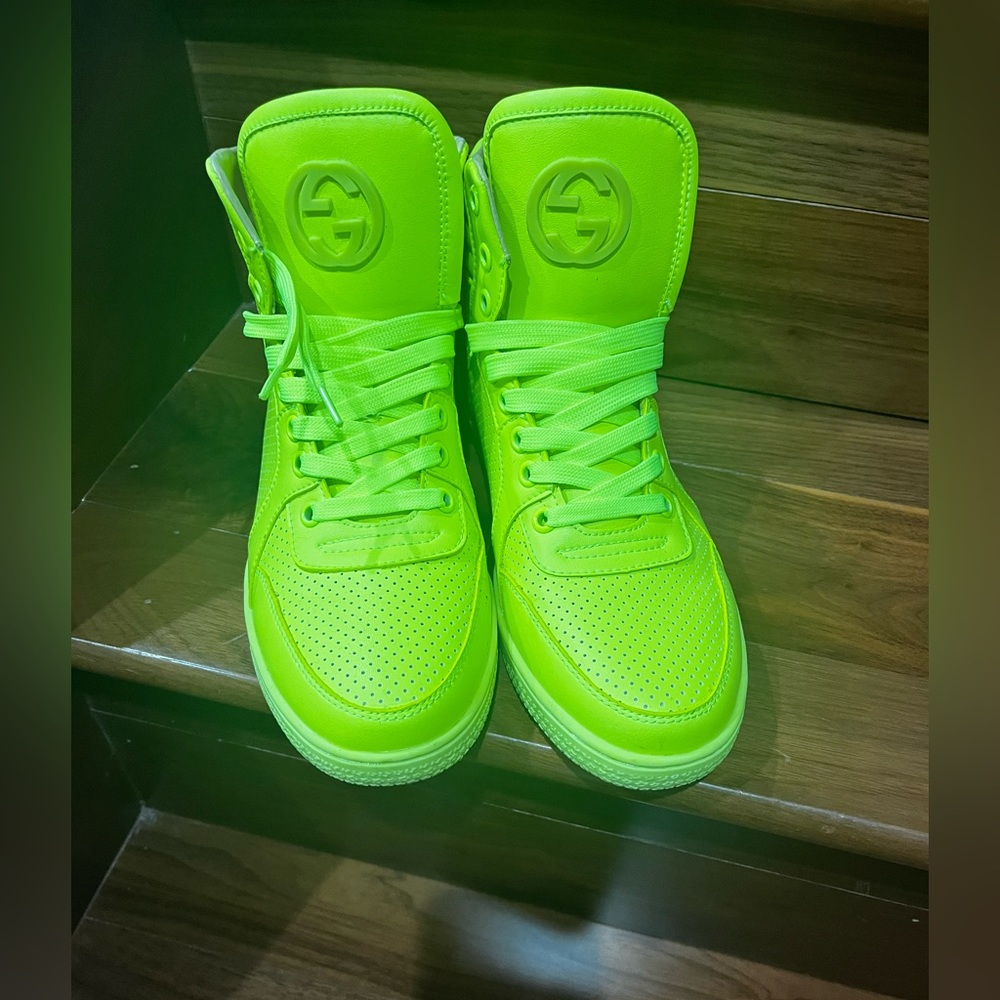Gucci Neon Sneakers